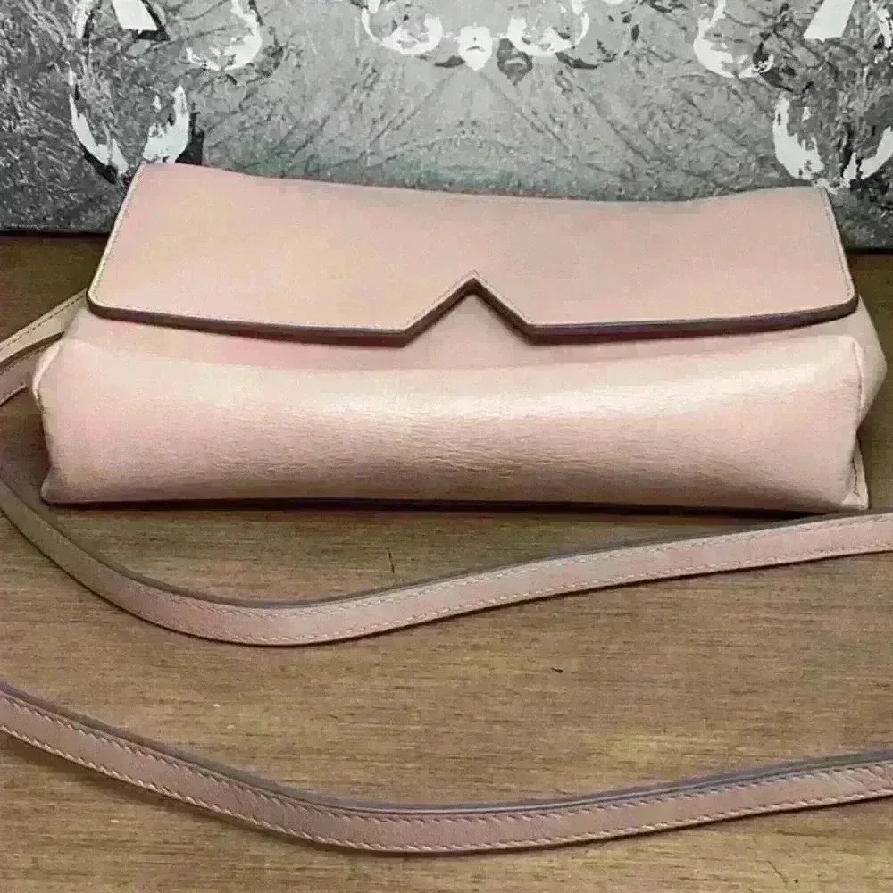 Vince  Camuto Genuine Leather Light Pink handbag bag